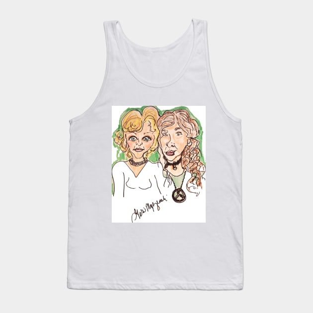 Grace and Frankie Jane Fonda Lily Tomlin Tank Top by TheArtQueenOfMichigan 